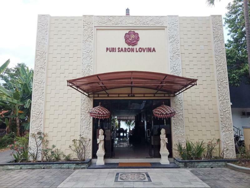Puri Saron Hotel Baruna Beach Lovina Dış mekan fotoğraf